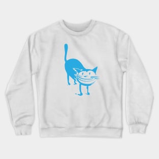 Smiling cat Crewneck Sweatshirt